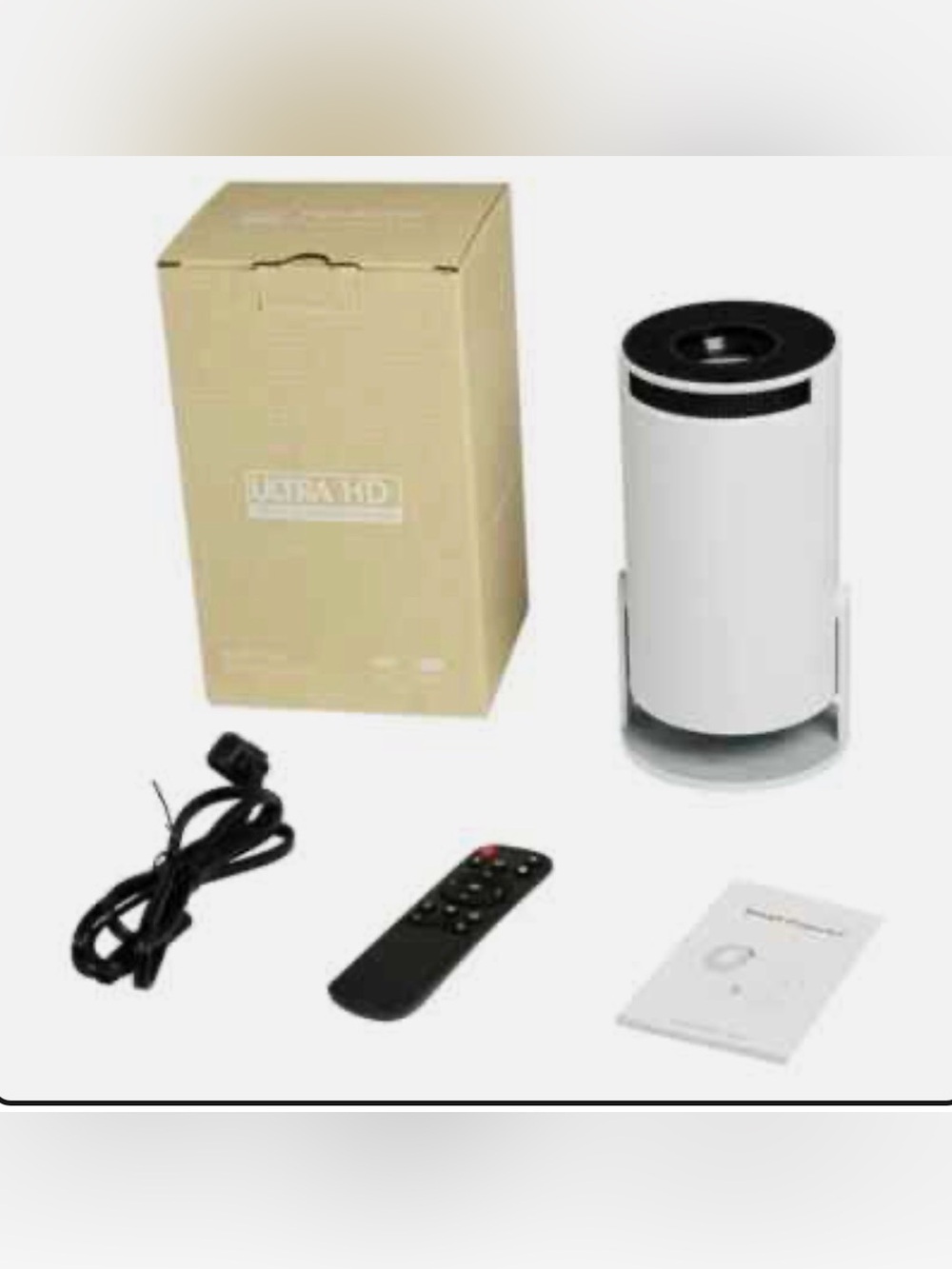 Portable Mini Projector - White - New in Box